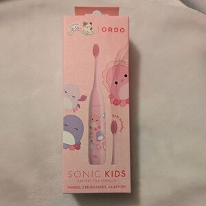 Ordo Sonic Kids Pink Squishmallows Toothbrush